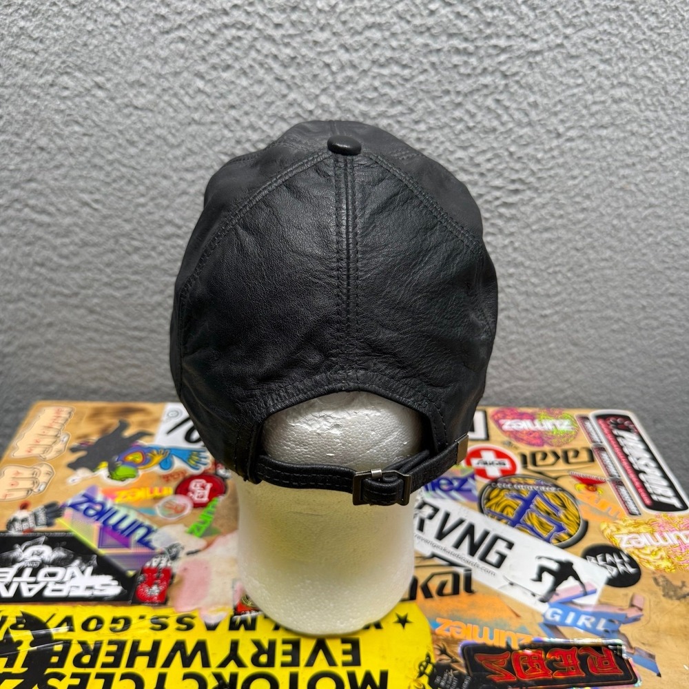 Harley Davidson Leather Hat‎ - Picture 3 of 6